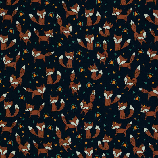 French Terry - Zorrito - Navy