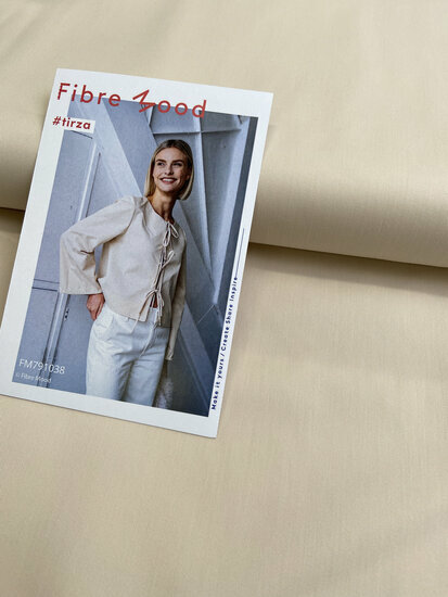 Katoen Twill - Uni - Beige