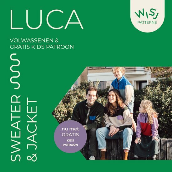 Luca Sweater &amp; Jacket - Kids en Volwassenen