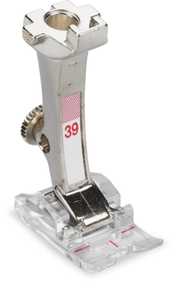 Bernina #39 Borduurvoet Transparant