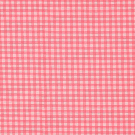 Seersucker - Neon Checks - Pink