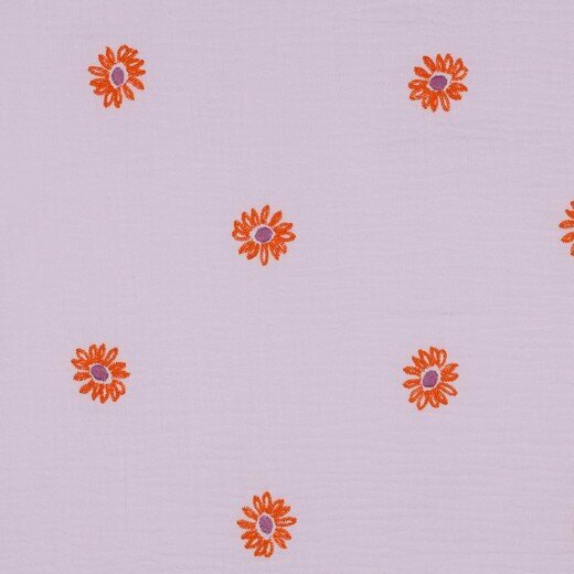 Tetra - Embroidery Flowers - Lila