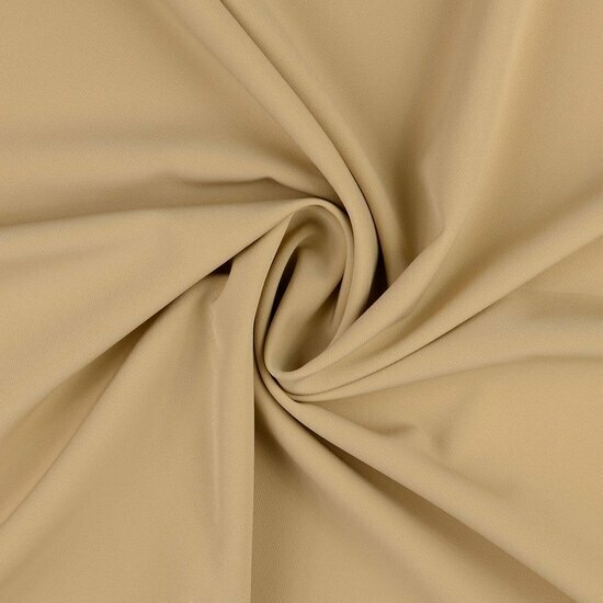 Polyester Stretch - Uni - Beige