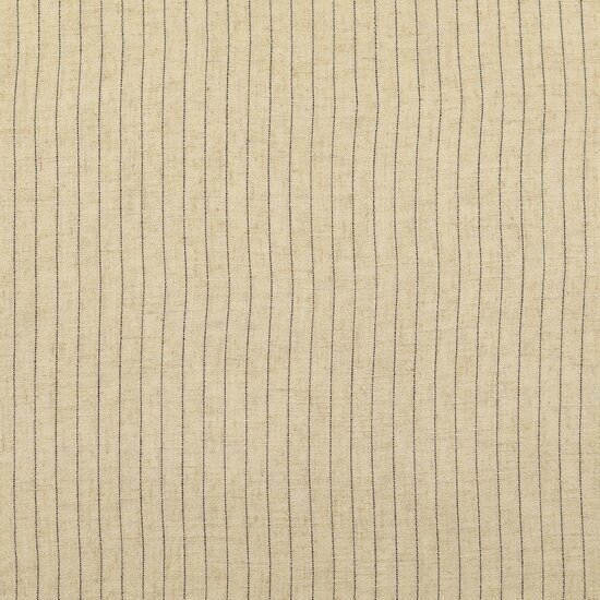 Viscose Linnen - Krijtstreep - Zand
