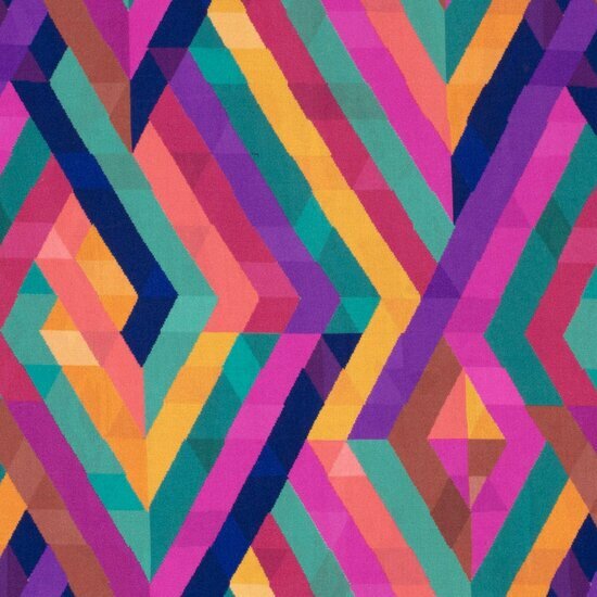 Viscose - Stained Glass - Fuchsia