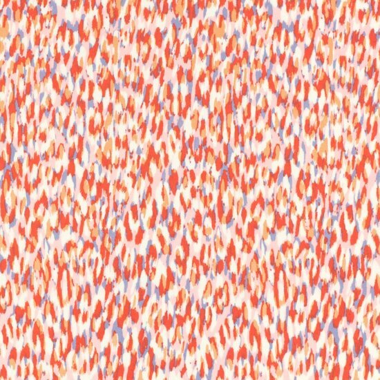 Viscose - Spots - Rood