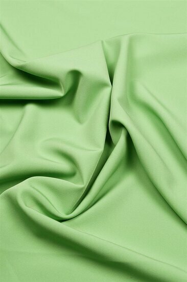 Crepe - Uni - Lichtgroen