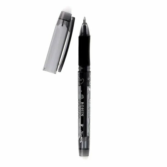 Bohin Kekalor 2in1 Uitwisbare Thermo-gevoelige Pen - Zwart