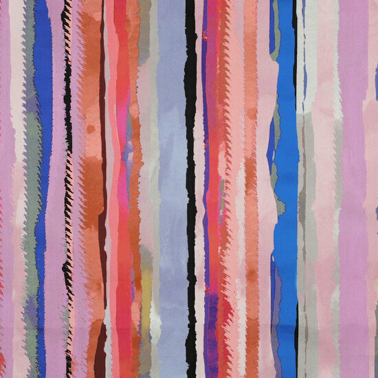 Katoen Satijn - Stripes - Mauve