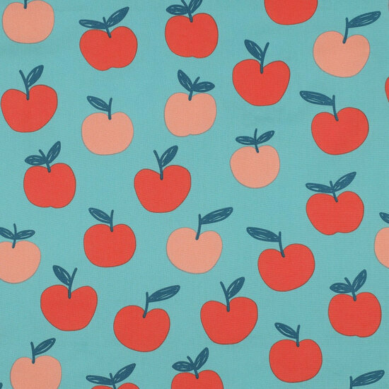 Poplin - Apple of my Eye - Aqua