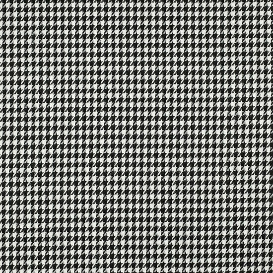 Jacquard - Pied de Poule - wit-zwart