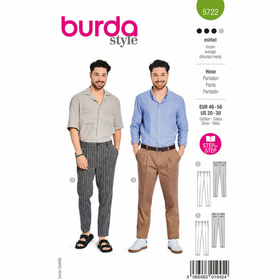 Burda Patroon 5722 - Broek