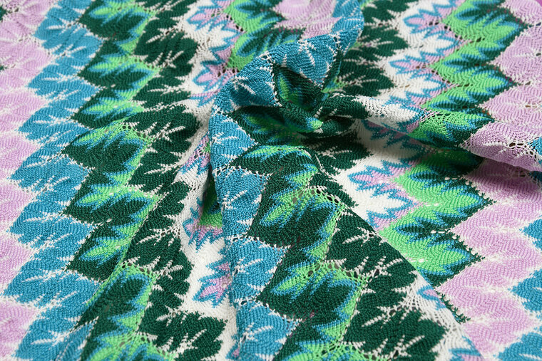 Gebreid - Zigzag - Multicolor