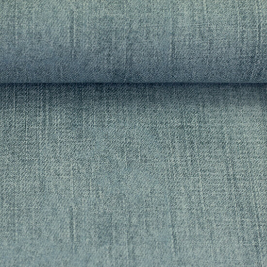 French Terry - Uni Jeanslook - Jeansblauw