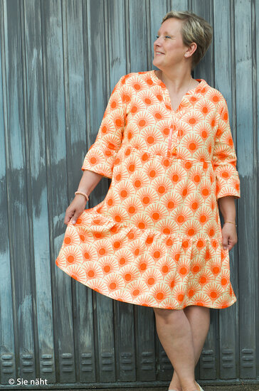 Katoen - Linnenlook Bright - Beige