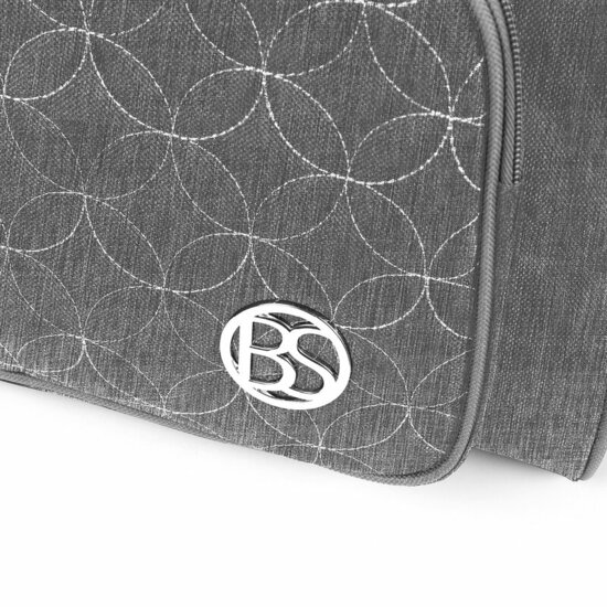 Babysnap Naaimachinetas Grijs Quilted