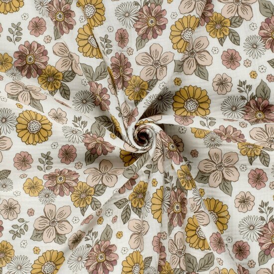 Tetra - Bloemen - Gebroken Wit