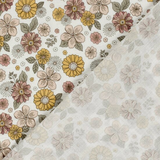 Tetra - Bloemen - Gebroken Wit