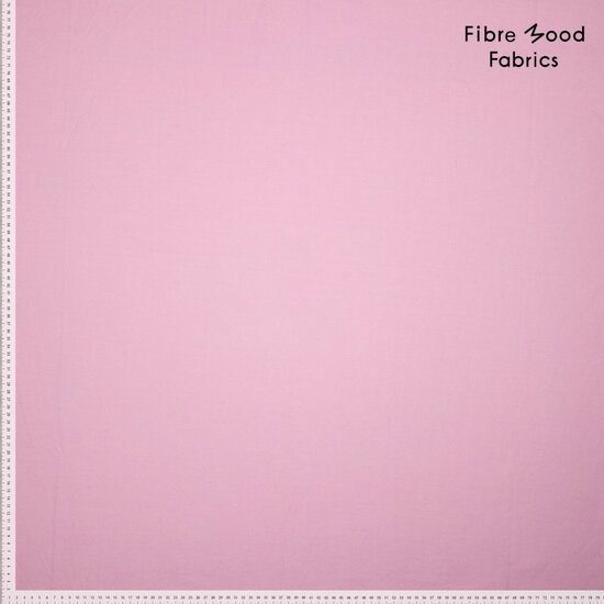 Poplin - Uni Stone Washed - Roze