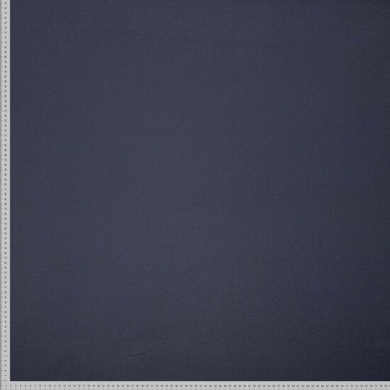 Katoen Satijn Stretch - Uni - Navy