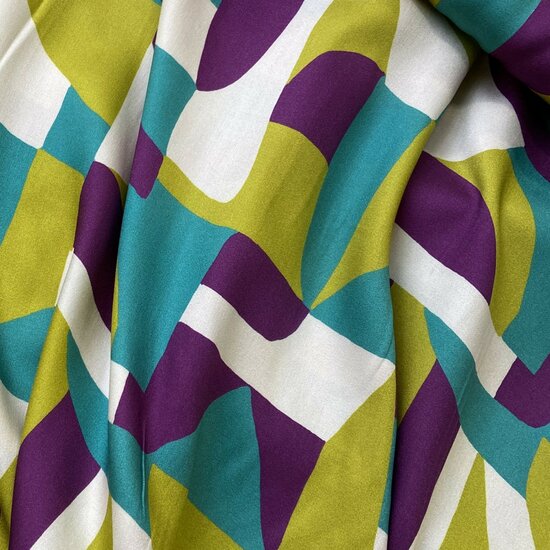 Viscose - Shapes - Multicolor