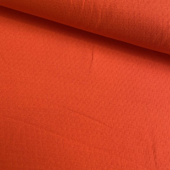 Coupon 1m - Gebreid - Leese - Oranje