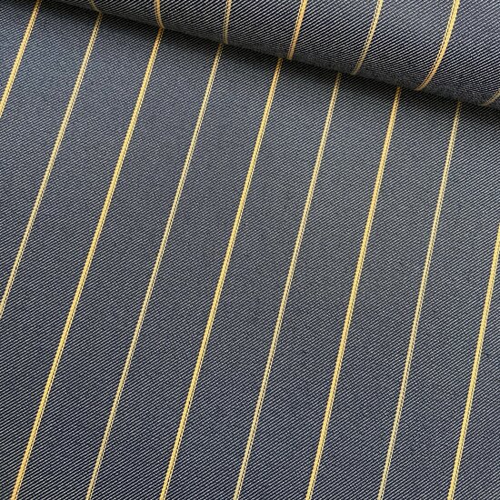 Jeans - Stripes - Donkerblauw