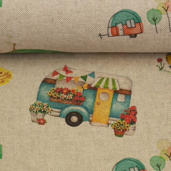 Canvas - Camping - Beige