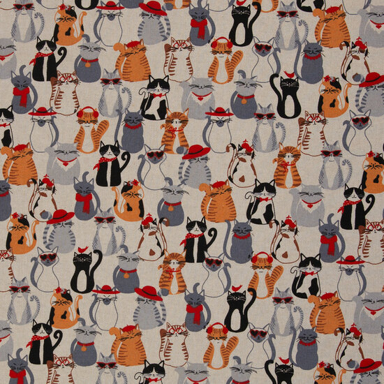 Canvas - Cats - Beige