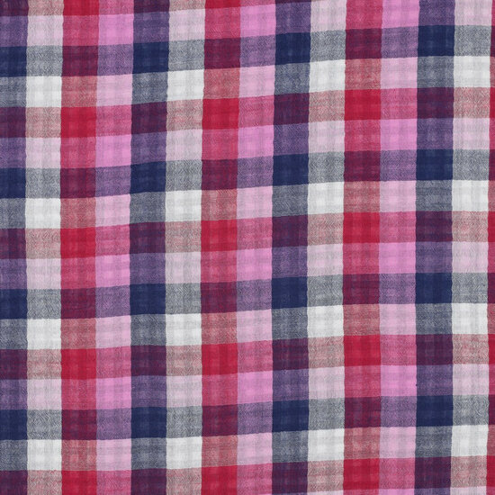 Tetra - Checks - Pink-Navy