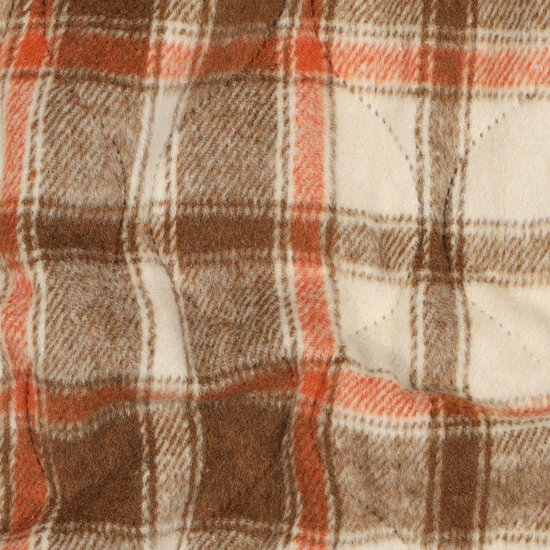 Matelassé - Checks - Bruin