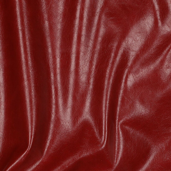Imitatieleer - Uni - Ruby Red