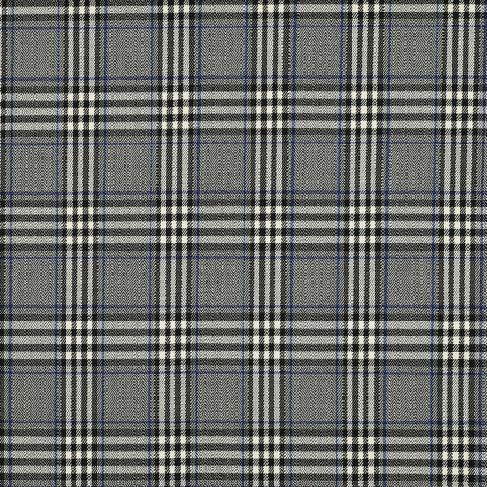 Tartan - Check - Grijs-Zwart-Kobalt
