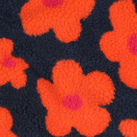 Teddy - Flowers - Navy