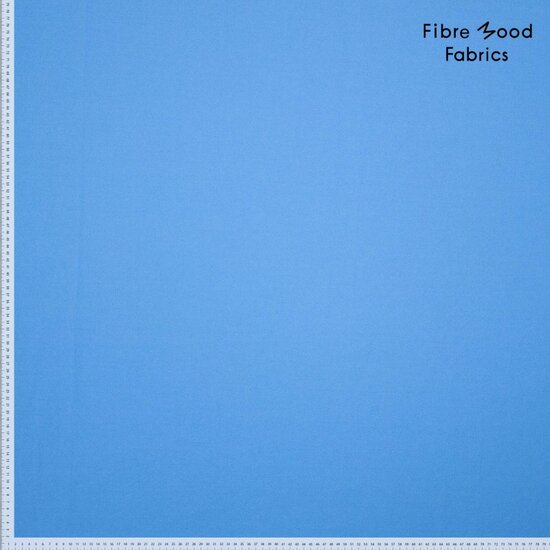 Poplin - Uni Stone Washed - Aqua