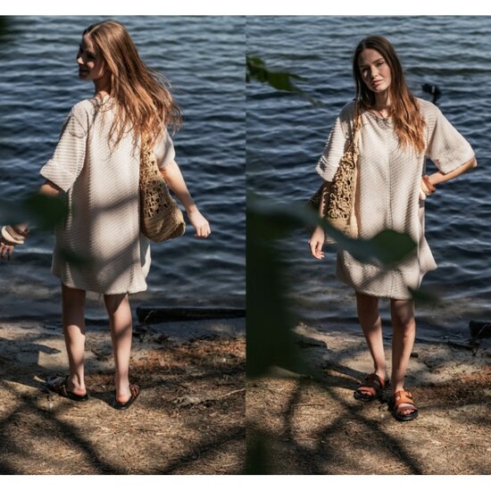 Gebreid - Uni - Beige