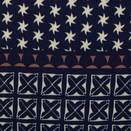 Viscose - Molina - Navy