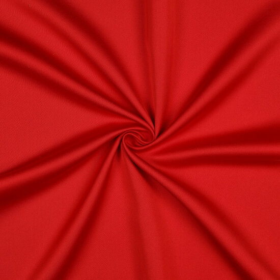 Satijn - Uni - Rood