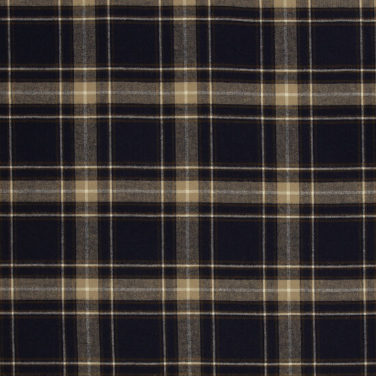 Flanel - Maverick - Blauw