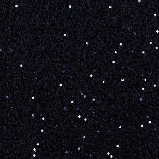 Velvet - Pailletten - Navy