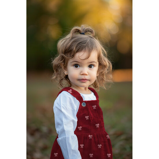 Ribfluweel - Embroidery Bows - Bordeaux