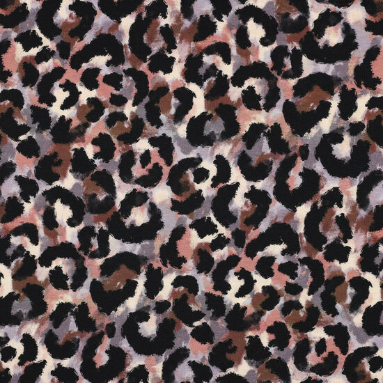 Jersey - Leopard - Lavendel