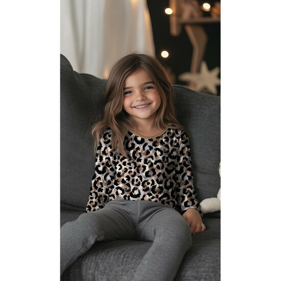 Jersey - Leopard - Lavendel