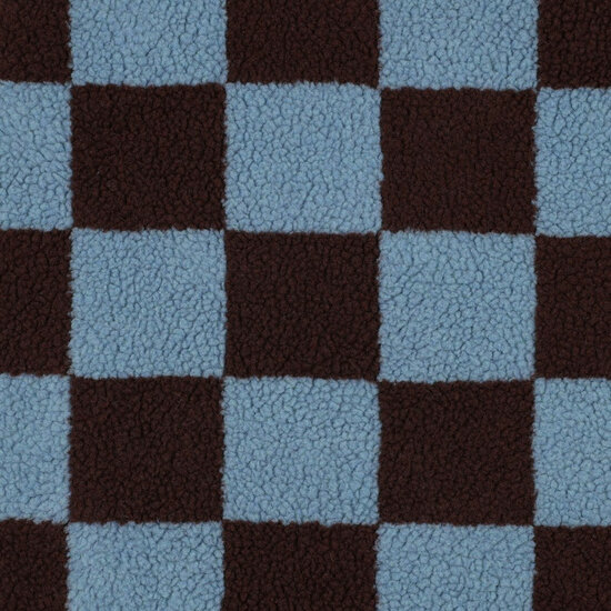 Teddy - Checks - Bruin-Blauw