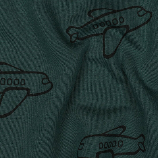 Heavy Sweat - Airplanes - Donkergroen