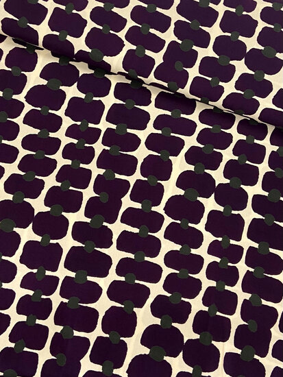 Viscose - Abstract - Bordeaux