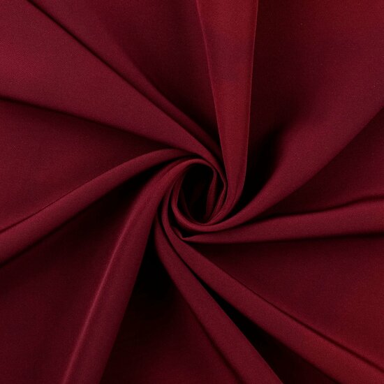 Crepe - Uni - Bordeaux