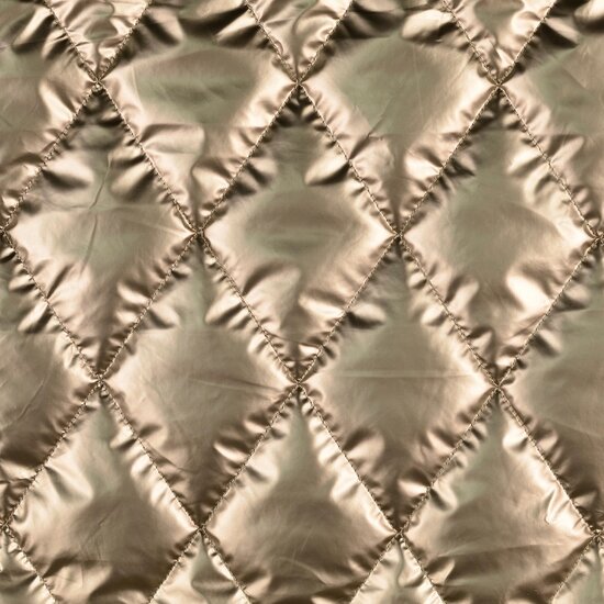 Matelassé - Uni Metallic - Goud