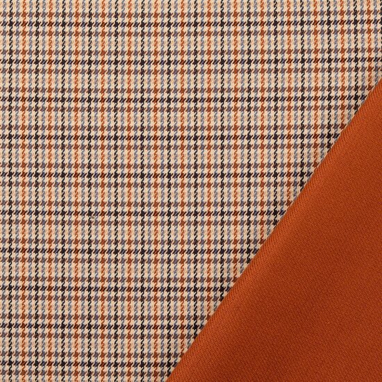 Jacquard - Pied de Poule - Beige