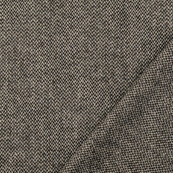 Tweed - Geometric - Gemeleerd Zwart